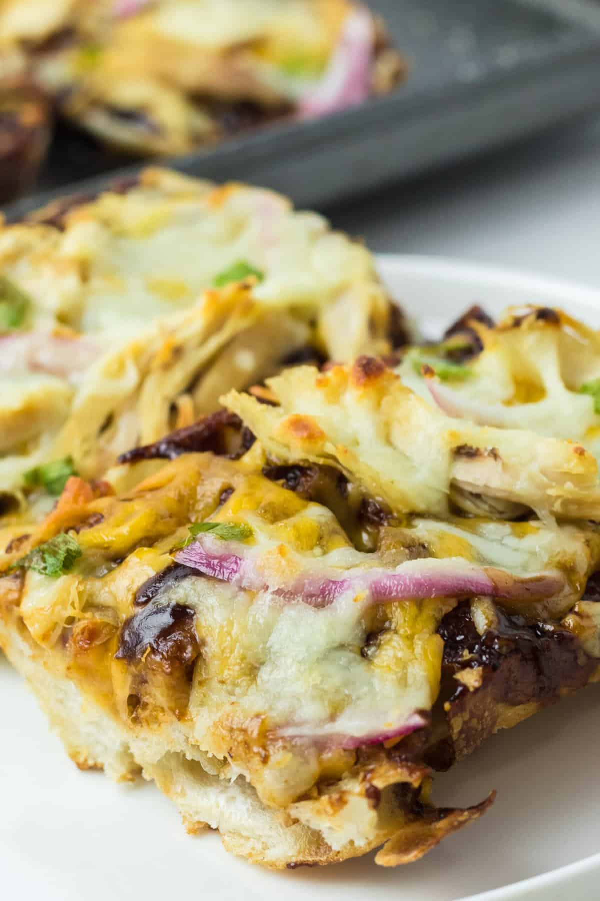 BBQ Chicken French Bread Pizza