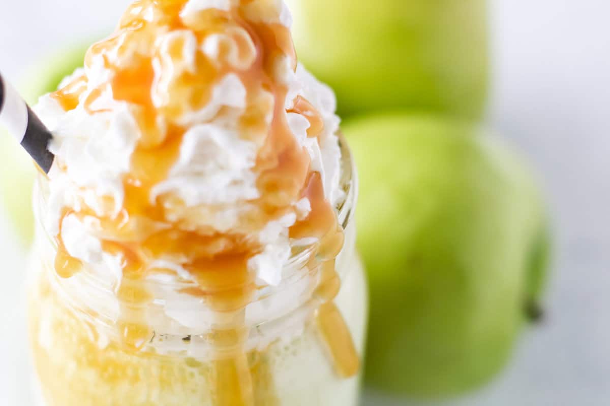 Caramel Apple Milkshake