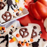 Halloween bark.