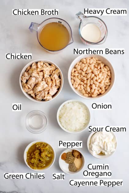 White Bean Chili With Chicken - Southern Plate