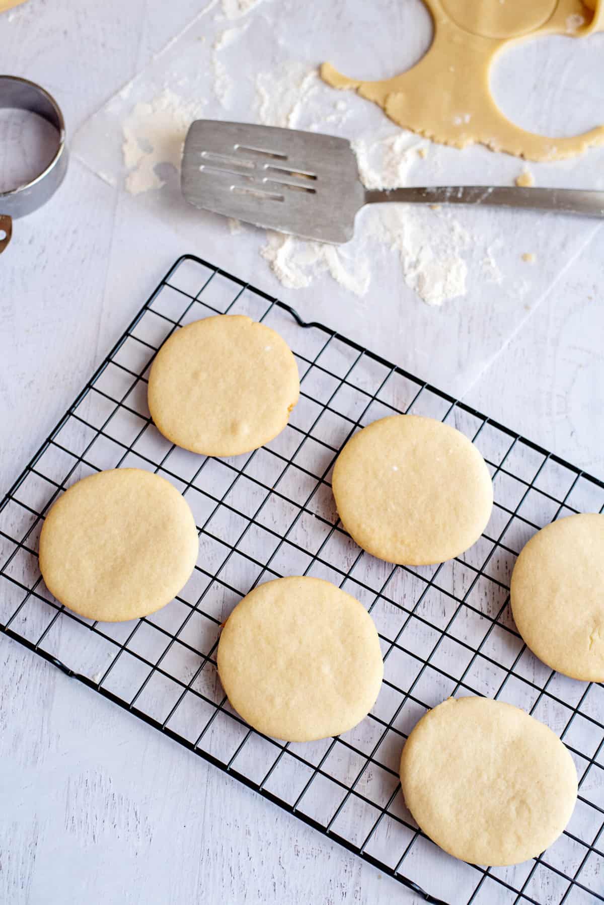 bake the Christmas cut out cookies