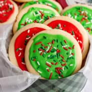 Christmas cut out cookies