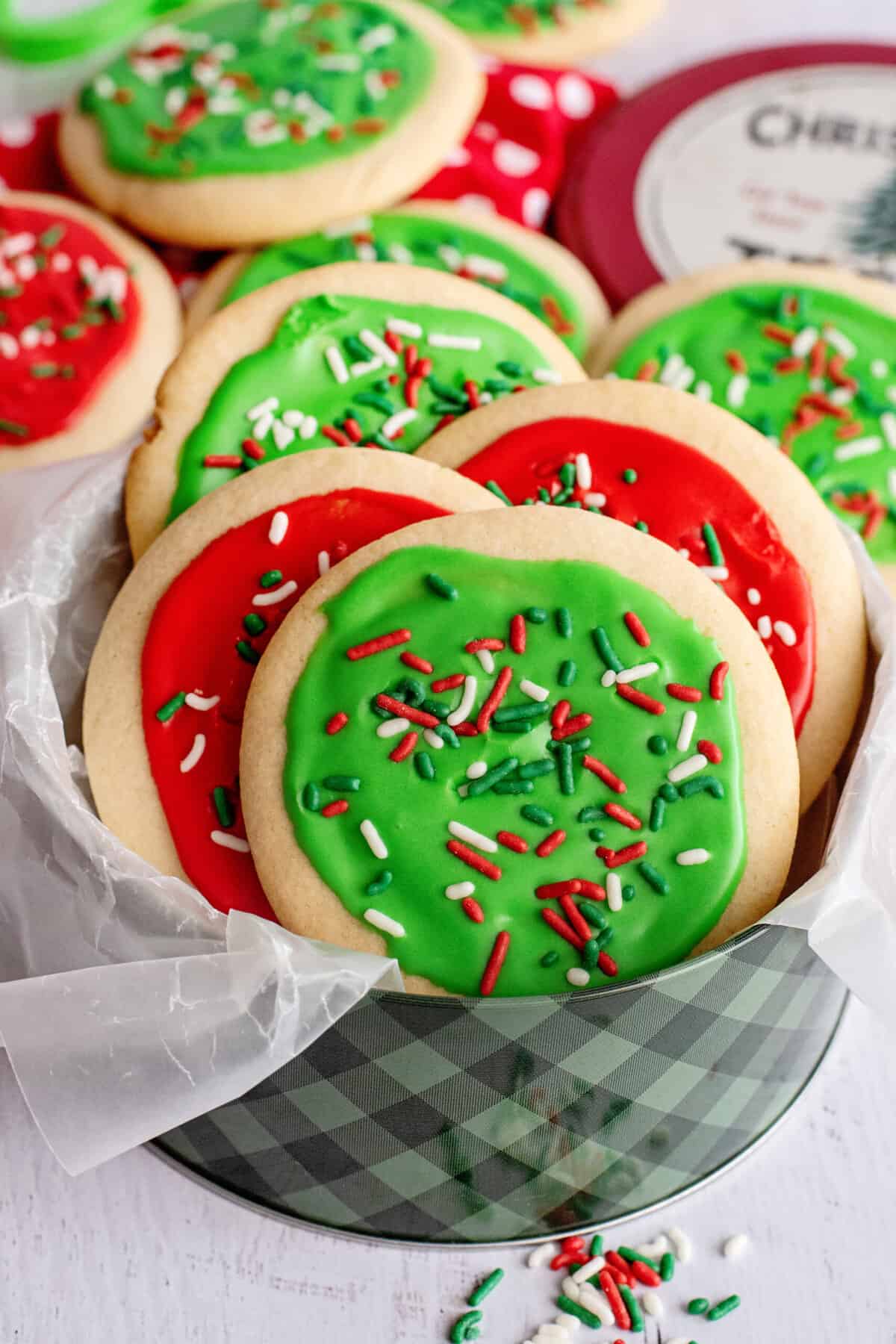 Christmas cut out cookies