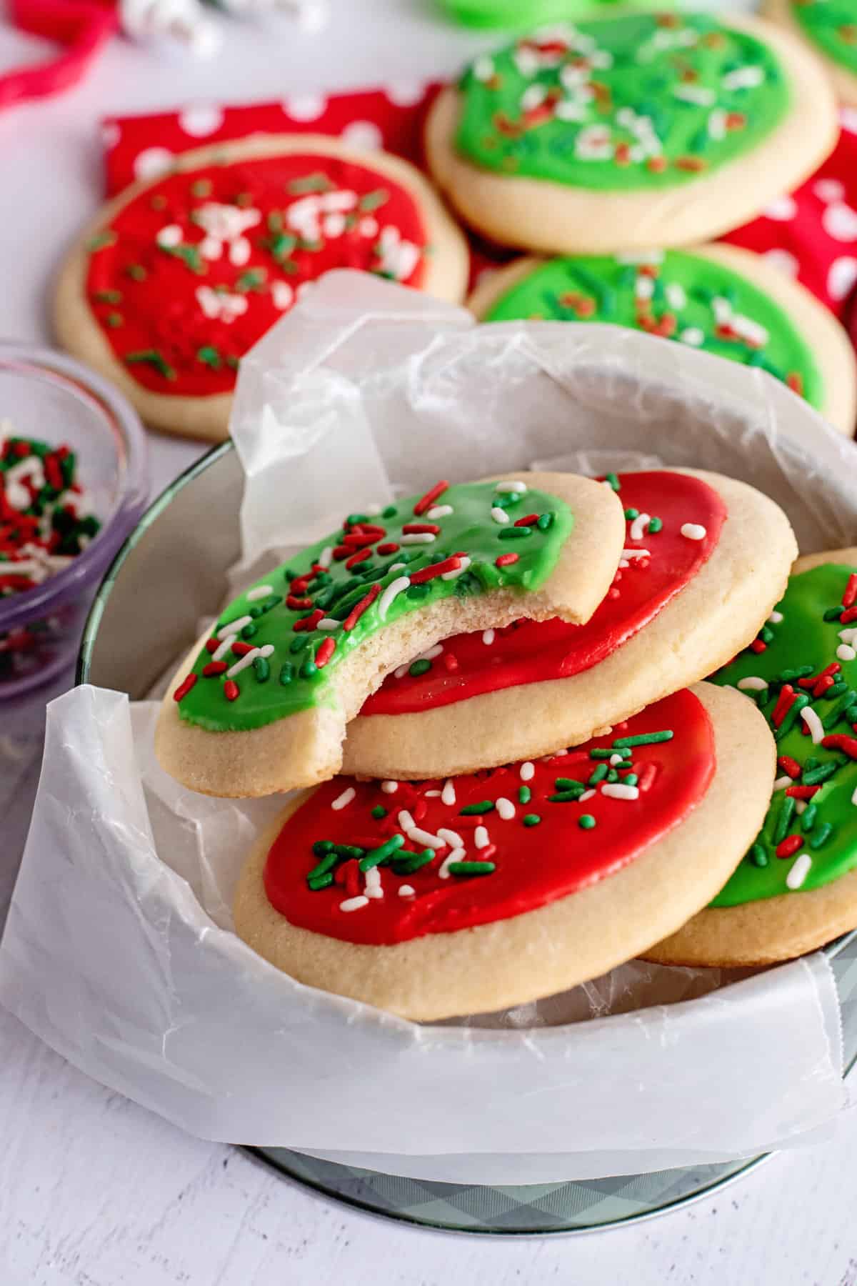 Christmas cut out cookies