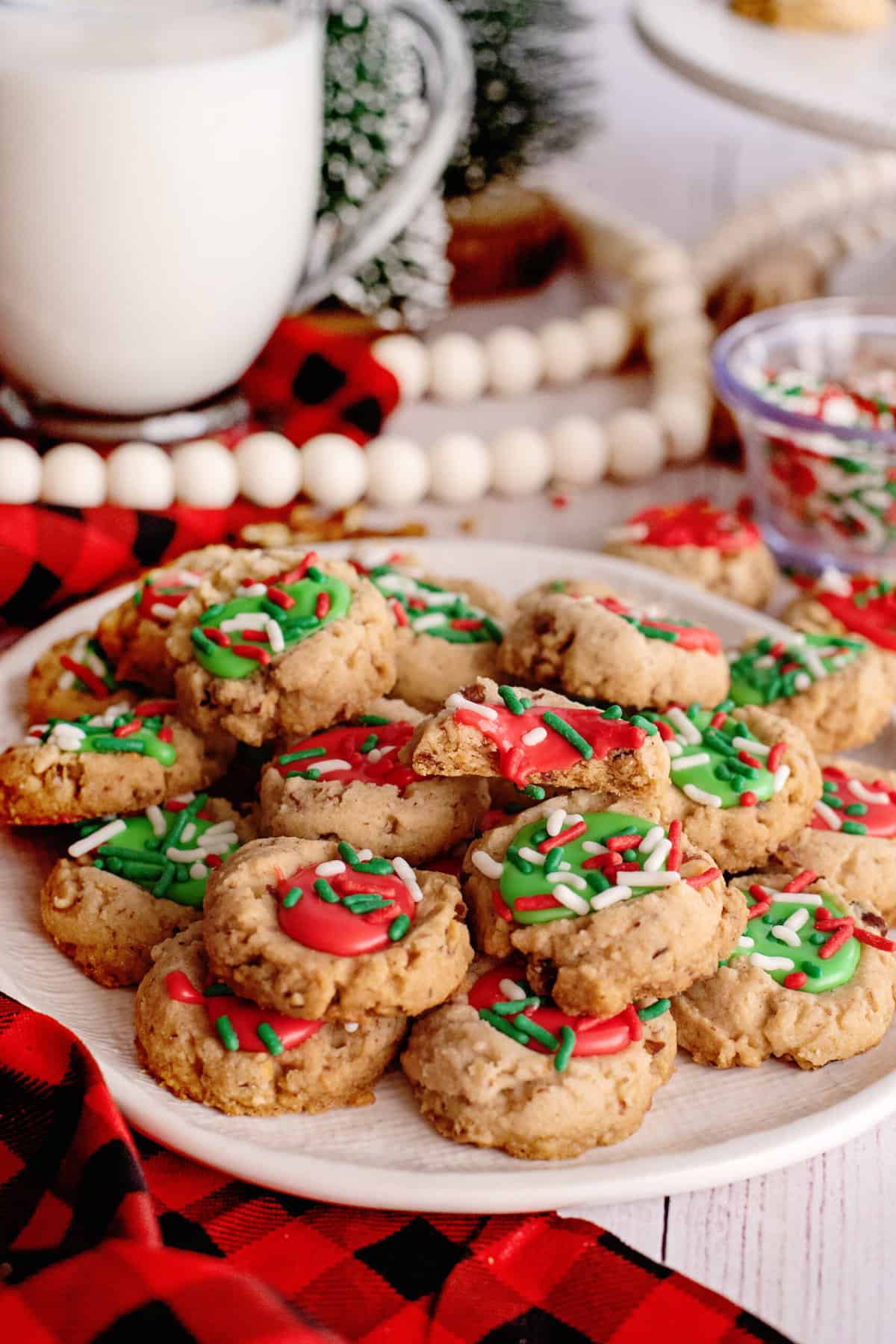 pecan thumbprint cookies