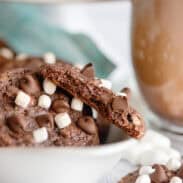 Hot Chocolate Cookies