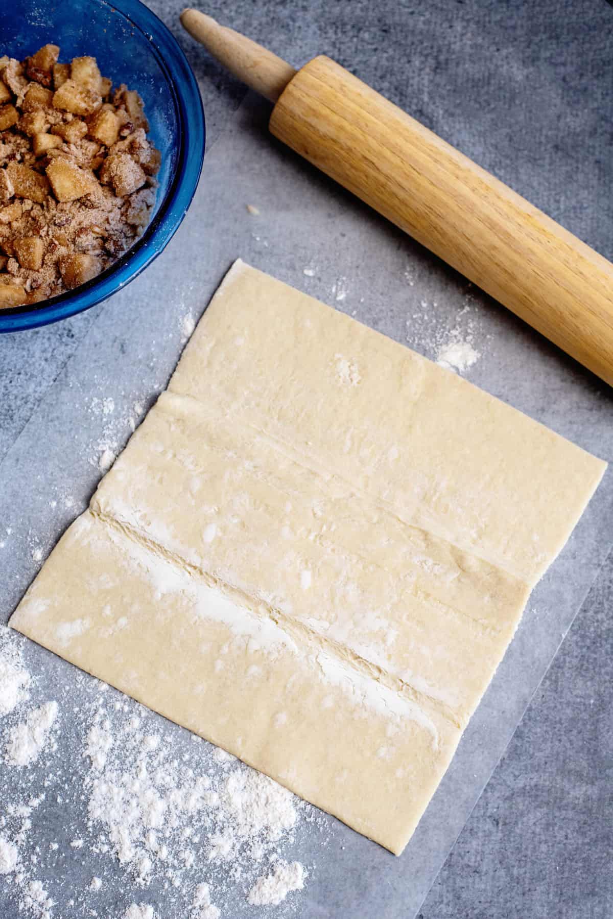 unfold puff pastry