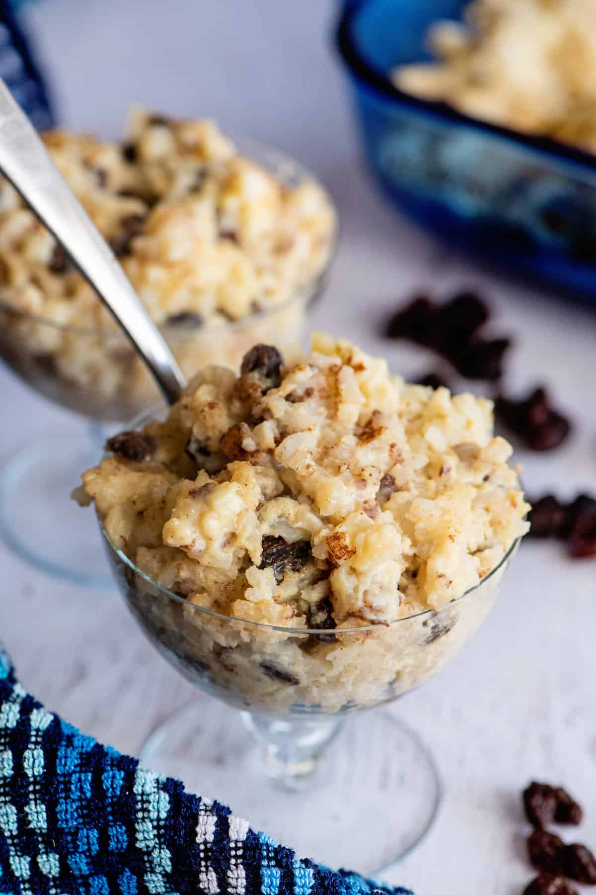 Southern Baked Rice Pudding