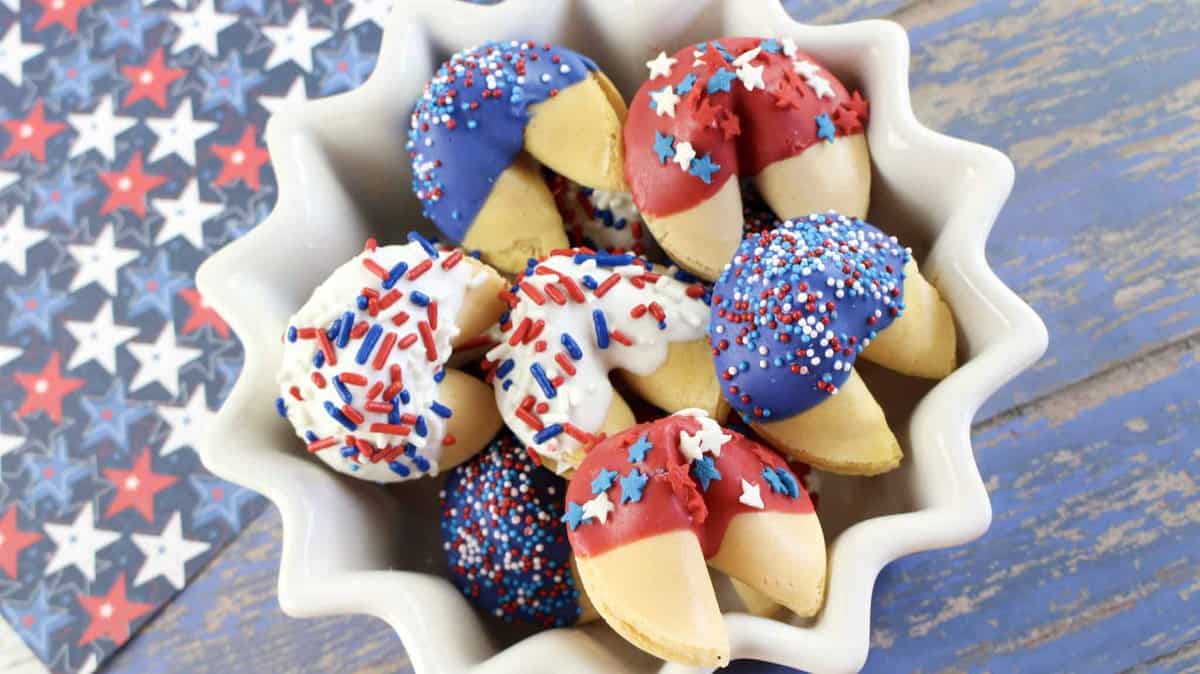 patriotic fortune cookies