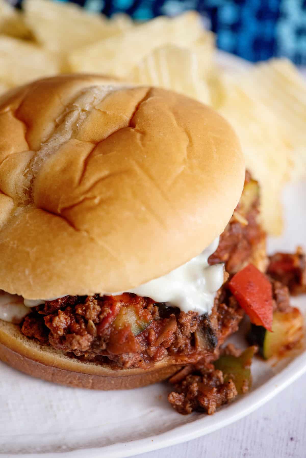 veggie-packed sloppy joes