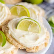 coconut lime cookies