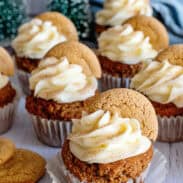 Quick Gingerbread Party Muffins