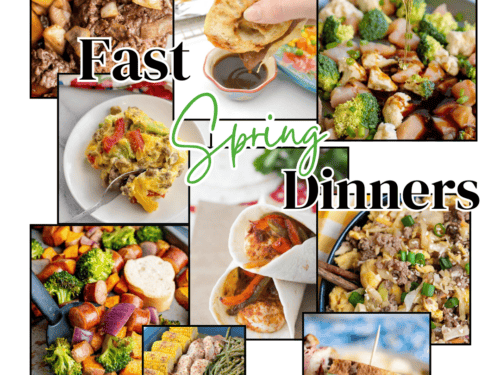 9 Fast Spring Dinners