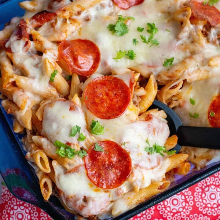 Pizza Pasta Casserole-image
