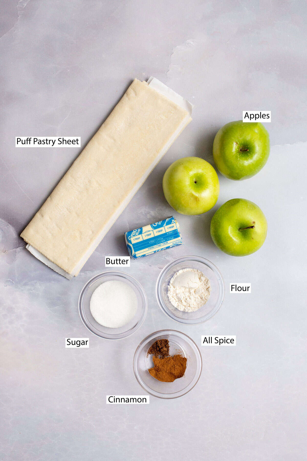 Apple strudel ingredients