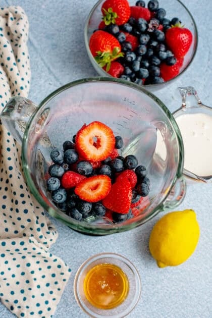 Bowl of fresh berries