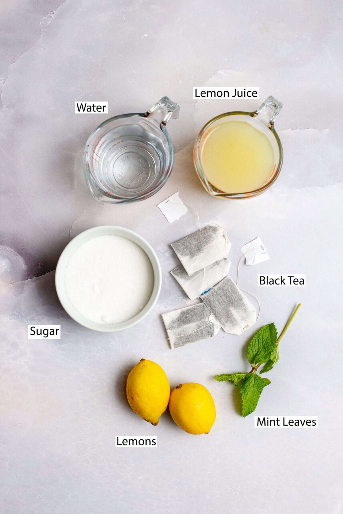 Ingredients for Arnold Palmer