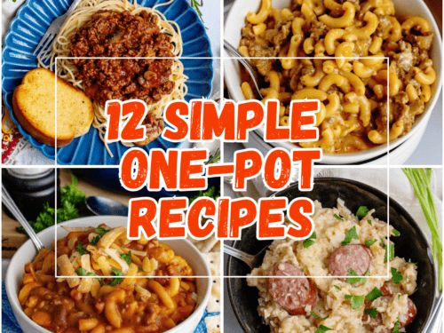 Simple one-pot recipes featured image.