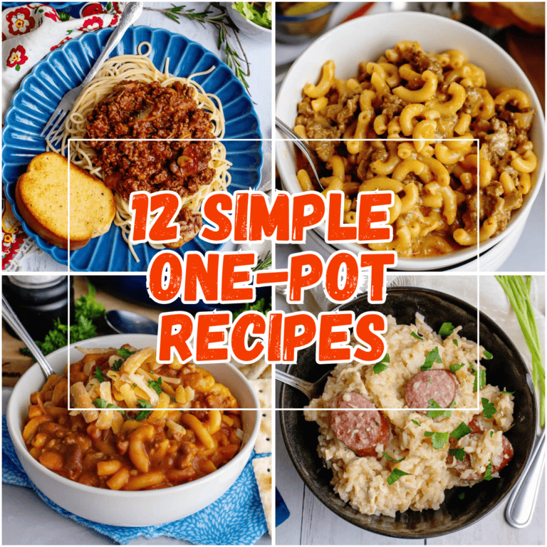 Simple one-pot recipes featured image.