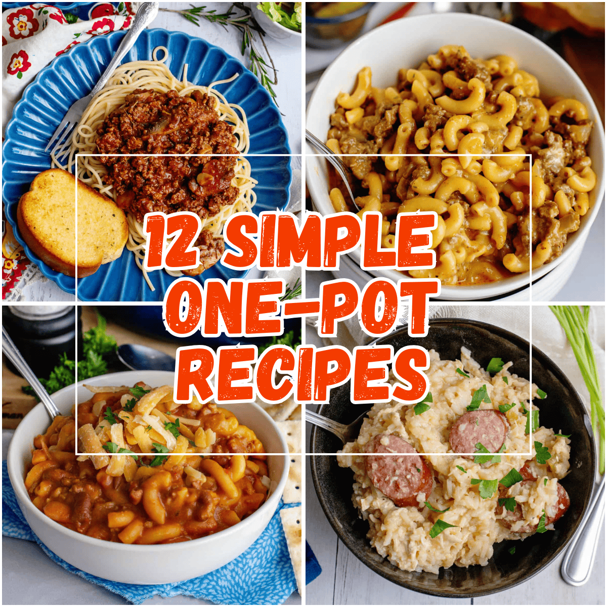 12 of My Favorite Simple One-Pot Recipes