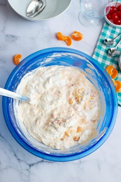 A chilled bowl of Whoa Horsey Salad